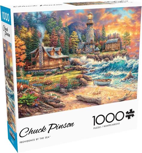 Chuck Pinson Providence By The Sea 1000 Piece Jigsaw Puzzle For Adults