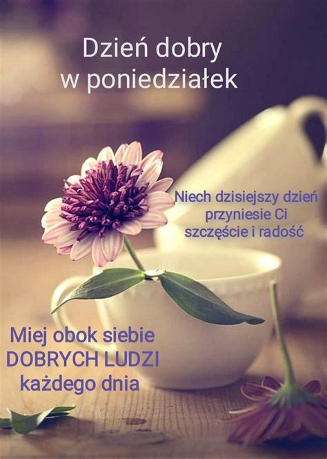 Życzenia na poniedziałek Pozytywniej pl