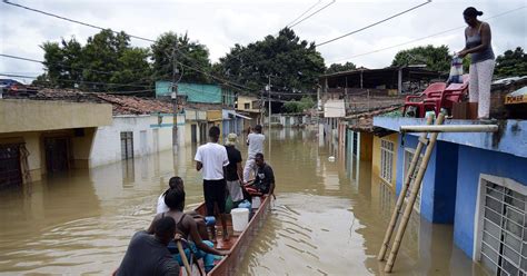 Fuertes Lluvias En Colombia Cobran La Vida De Dos Personas