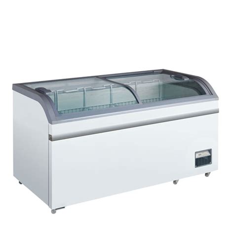 Sliding Curved Glass Freezer Gea Sd 500by Astro Mesin