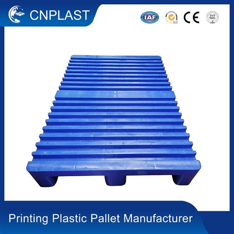 Heavy Duty Hdpe Way Entry Warehouse Storage Non Stop Plastic Pallet