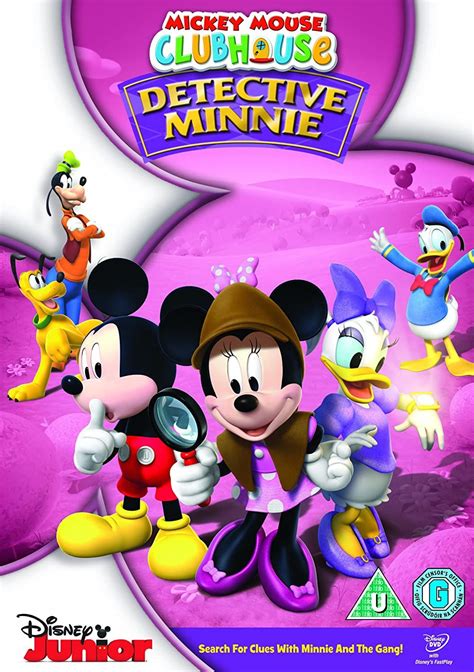 Mickey Mouse Clubhouse Detective Minnie [dvd] Uk Mickey