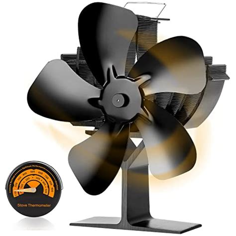 Keep Your Wood Burning Stove Toasty With A Small Fan On Top