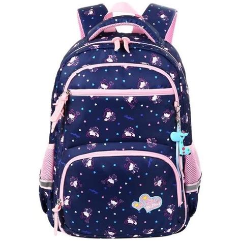 Cartable Fille Primaire Ruipai Sac Dos Scolaire Enfant Bleu