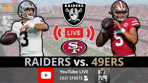 Raiders Vs Ers Live Streaming Scoreboard Free Play By Play