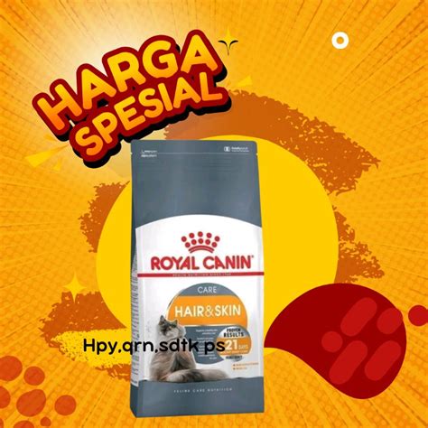 Jual Royal Canin Hair Skin Kg Freshpack Shopee Indonesia