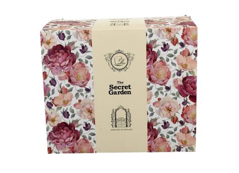 Porcelanowy Kubek XXL 1L Duo Spring Roses White Wiejski Klimat