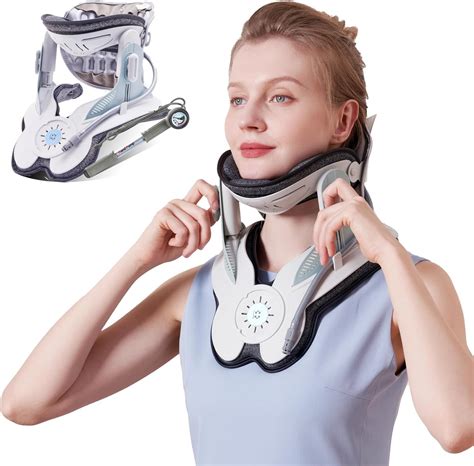 Amazon Cervical Neck Traction Device Adjustable Air Pump Neck