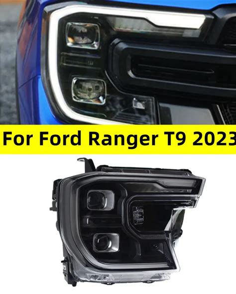 Ford Ranger T Full Led Daytime Acanii Headlights With Front Lamp