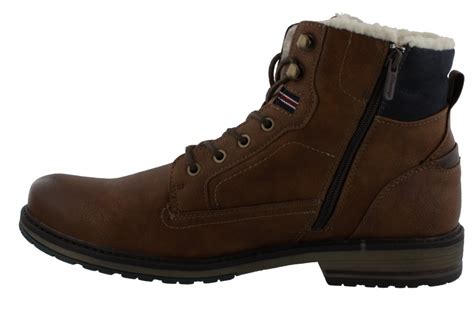 Mustang Montague Cognac Winter Boot Bigfootshoes