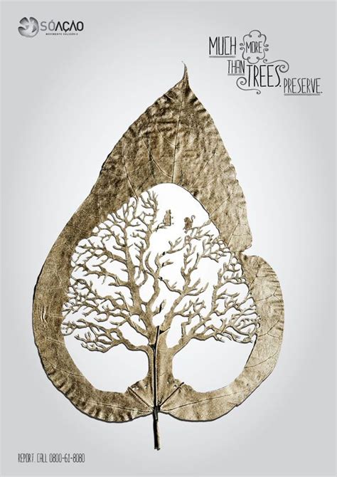 The Best Print Ads That You Will See Today Examples Leaf Art