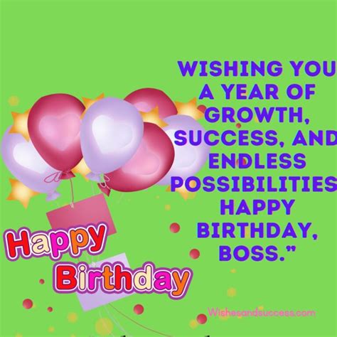 50+ Birthday Wishes for Boss - Heartfelt & Inspiring Messages