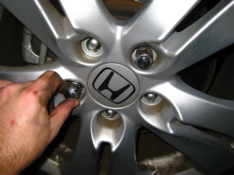 Honda Accord Rear Brake Pads Replacement Guide 026