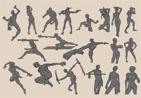 Artstation Dynamic Poses