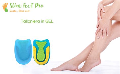 Talloniera In Gel Di Silicone Taglia S Per Proteggere Il Dolore Al