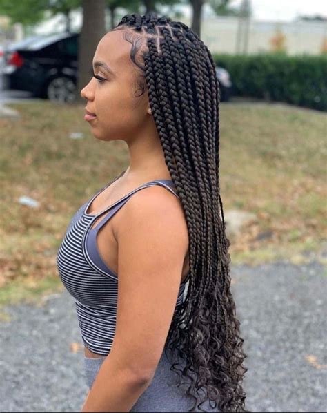 Top 50 Box Braids Hairstyles For Black Women 2023 Flamegeuss