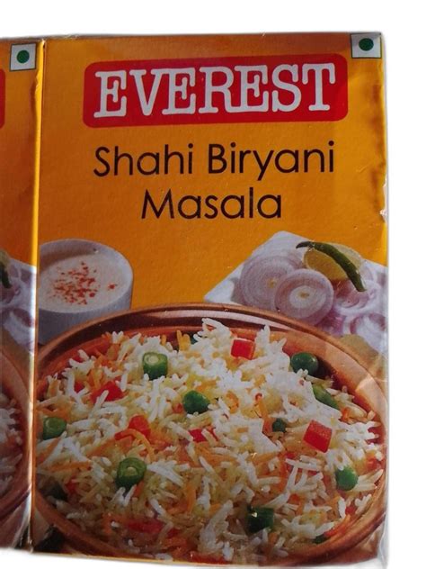 50g Everest Shahi Biryani Masala Powder At Rs 76 Kg Everest Cooking