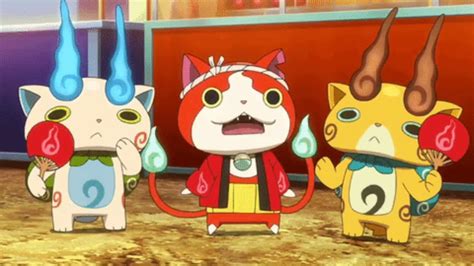 Yo Kai Watch Komosan And Komojiro And Jibanyan Youtube