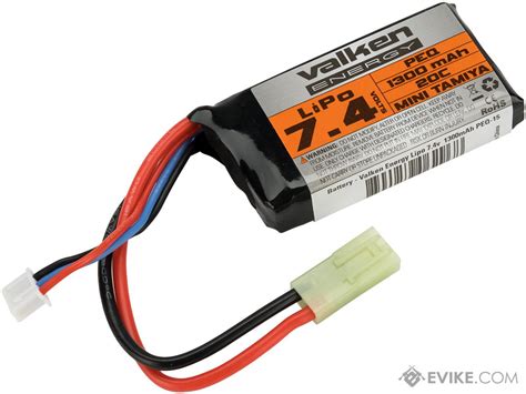 Valken Energy 74v 1300mah Peq 15 Style Lipo Battery Accessories And Parts Batteries Lipoly