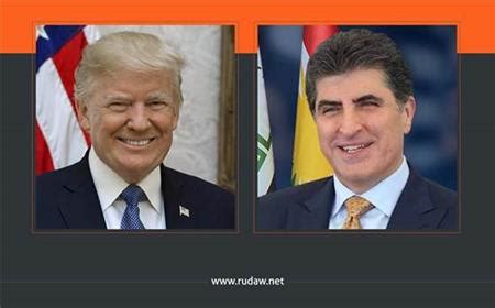 President Nechirvan Barzani To Meet With President Donald Trump At