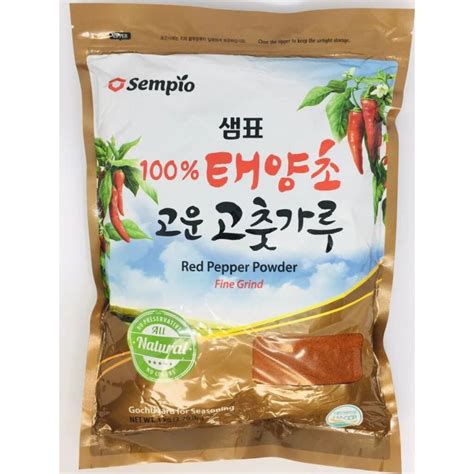 Sempio Gochugaru Red Chili Pepper Powder Fine Grind For Kimchi Kg