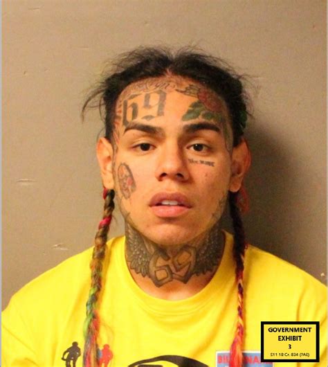 Tekashi 6ix9ine Mugshot Def Pen