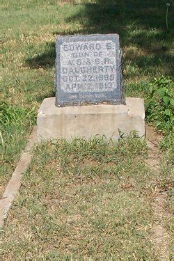 Edward S Daugherty M Morial Find A Grave