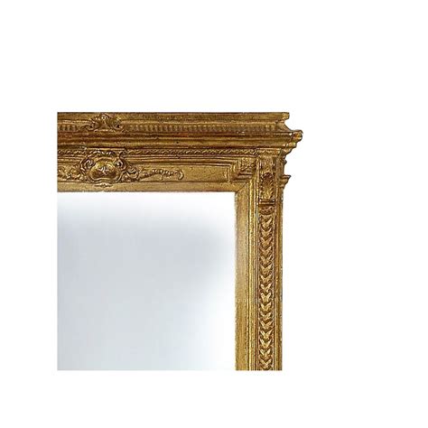 Miroir Empire N Oclassique Rectangulaire En Bois Sculpt La Main En