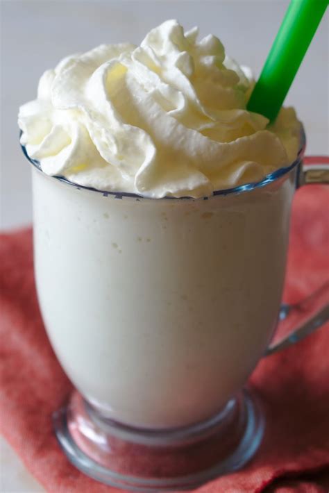 Homemade Starbucks Vanilla Frappuccino Recipe Bryont Blog