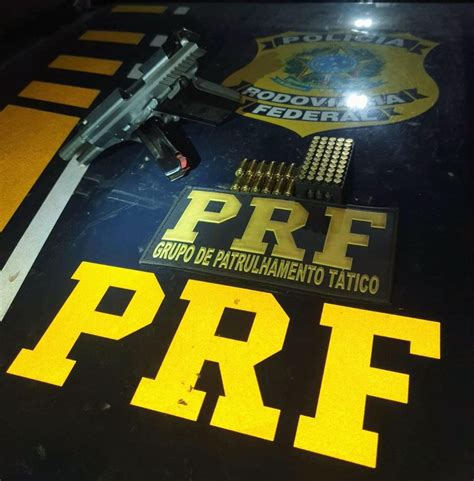 Prf Apreende Arma De Fogo E Munições Em Redençãopa — Polícia Rodoviária Federal