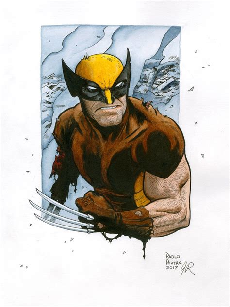 Wolverine By Paolo Rivera