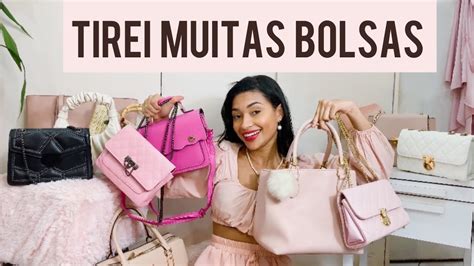 DESAPEGANDO E ORGANIZANDO MINHAS BOLSAS TIREI VÁRIAS YouTube