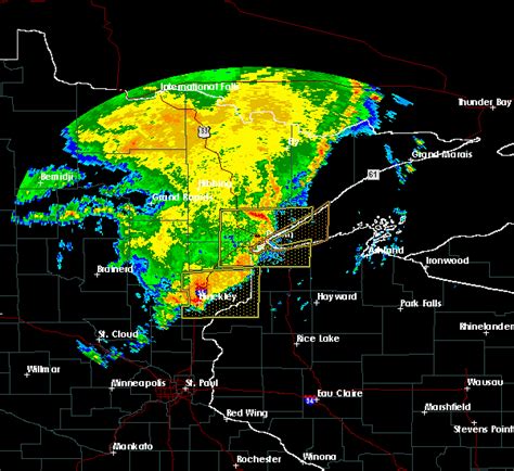 Interactive Hail Maps - Hail Map for Hinckley, MN