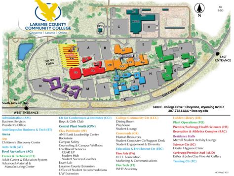 Lccc Map Main Campus - Bonnee Stoddard