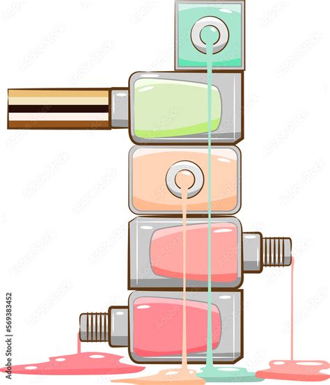 Nail Polish Png Graphic Clipart Design Stock Illustration Adobe Stock