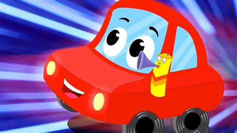 Tiny Red Car Song Little Red Car Nursery Rhymes Song For Children