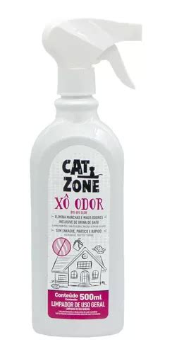 Cat Zone X Odor Elimina Manchas Odores Urina De Gatos Ml