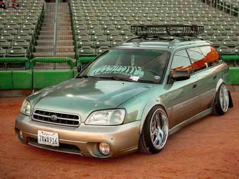 Slammed Subaru Outback