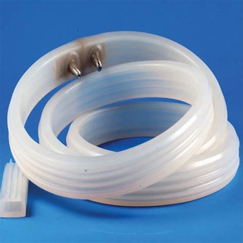 White Round Silicone Rubber FBD Gasket Thickness 10 Mm At 2500