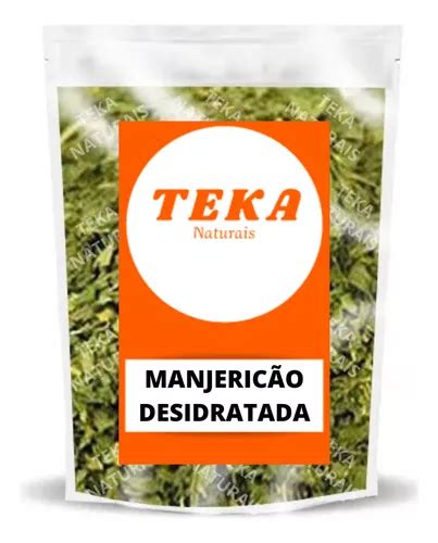 Manjericão Desidratado 500g Teka Natural MercadoLivre