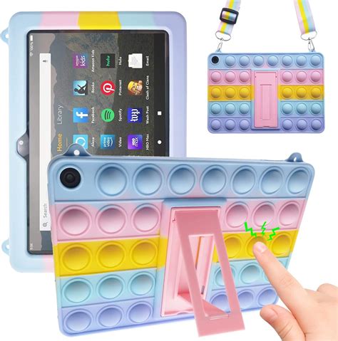 Amazon IZi Way Funda Pop It Para Tablet Amazon Fire HD 8 Fire HD