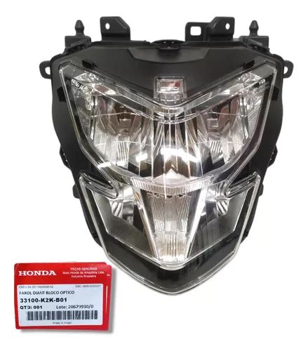 Farol Bloco Optico Cb300f Twister 2023 2024 Original Honda