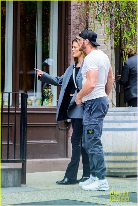 Nina Agdal And Fiancé Logan Paul Look So In Love During Walk Around Nyc