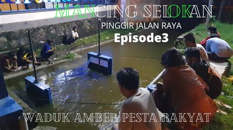 Viral Mancing Selokan Pinggir Jalan Ikan Tak Ada Habisnya Capek