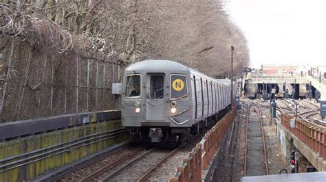 Bmt West End Line Coney Island Bound R D Train R A N Trains At