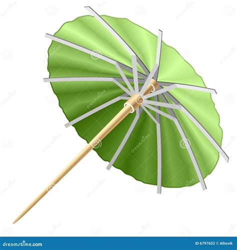 Cocktail Umbrella Stock Vector Illustration Of Decorative 6797652