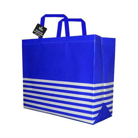 Viro Reusable Bag Blue Large Each Chefs Depot