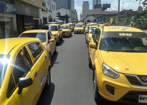 Paro De Taxistas Puntos De Concentración En Bogotá El Miércoles