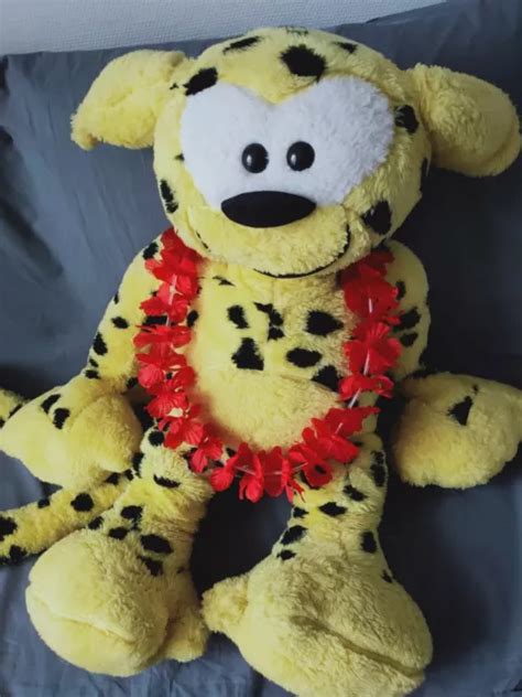 Tr S Grande Peluche Marsupilami Nounours Marsu Franquin Bd Spirou