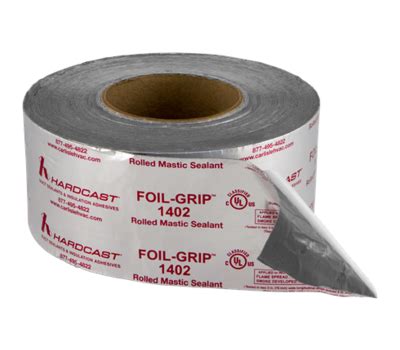 Foil-Grip Rolled Mastic Sealant Tape, Duct